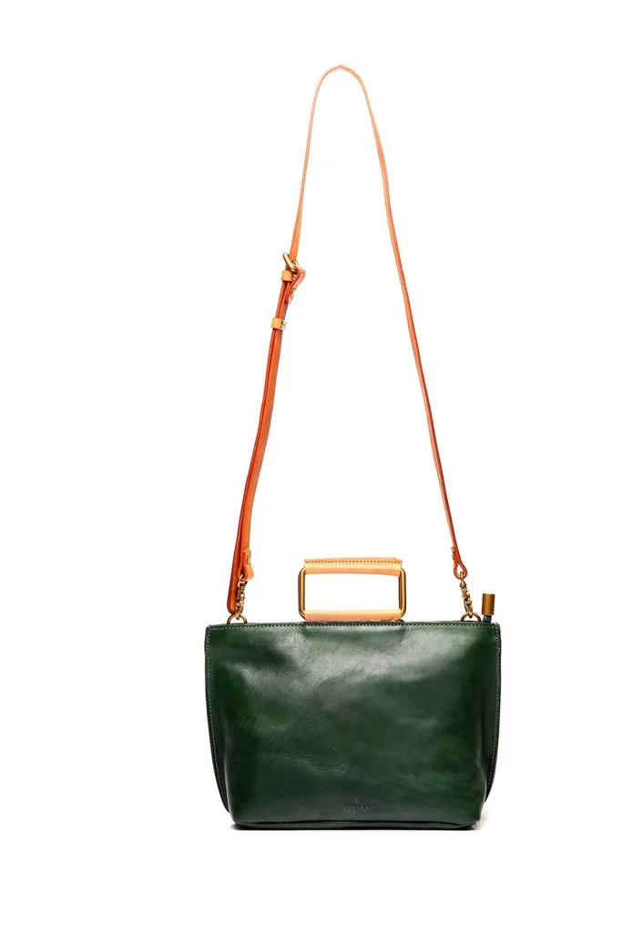 Uppdoo // JOY Mini Tote Hunter Green