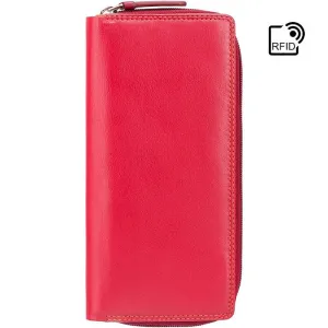 Visconti Honolulu Cash & Coin Purse - Red Multi