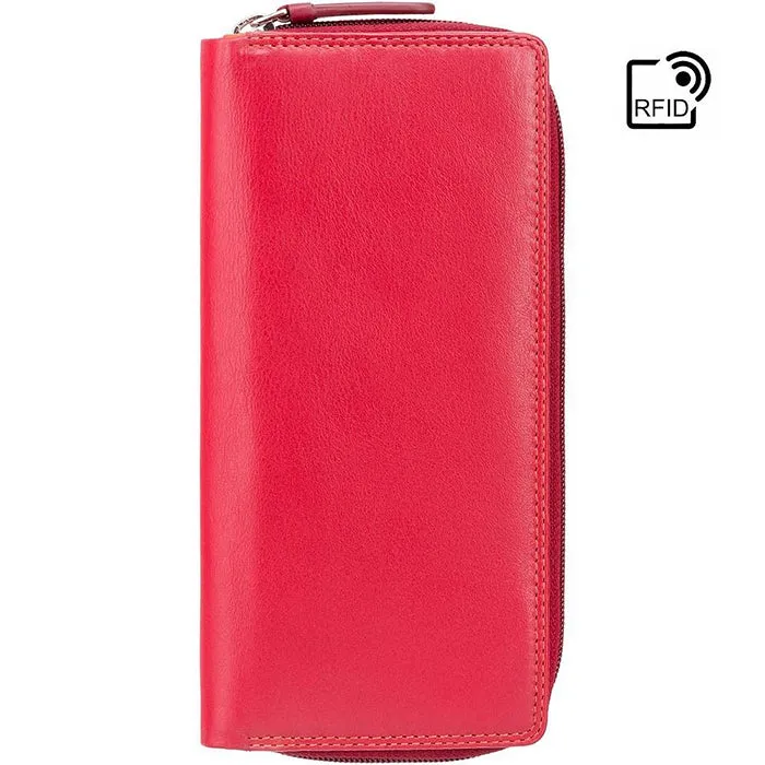 Visconti Honolulu Cash & Coin Purse - Red Multi