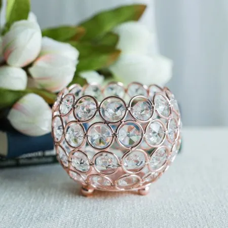 Votive Tealight Wedding Crystal Candle Holder