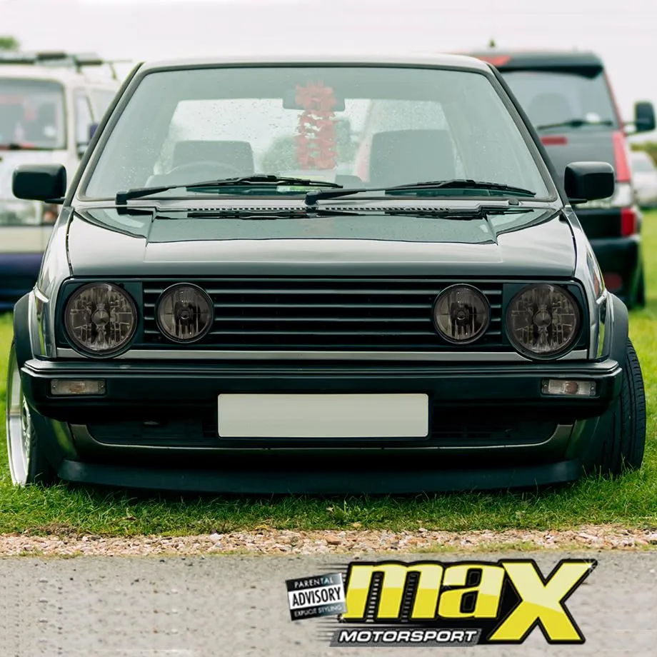 VW Golf Mk2 Smoked Headlights (Inners   Outers)