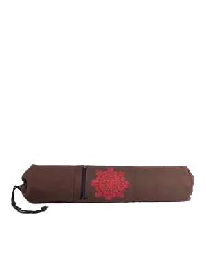 Yoga Mat Carry Bag Brown