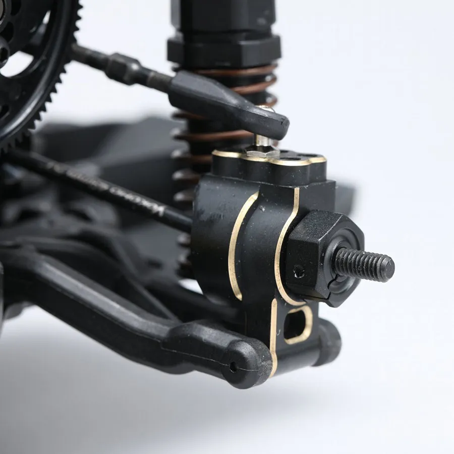 Yokomo Brass Rear Hub Carrier