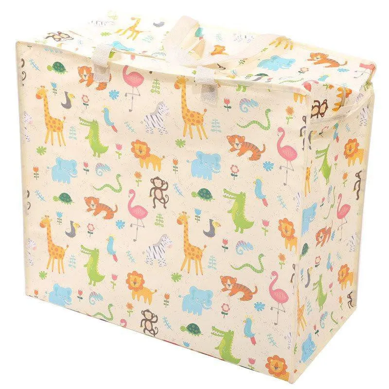 Zooniverse Design Laundry Storage Bag - Zoo Animal Design